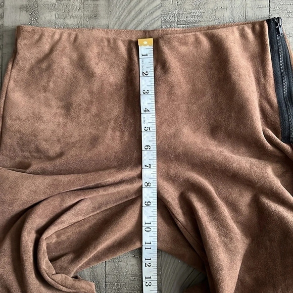 Twist & Tango Linda Trousers Brown Suede - Size 38 / Small - Picture 10 of 12